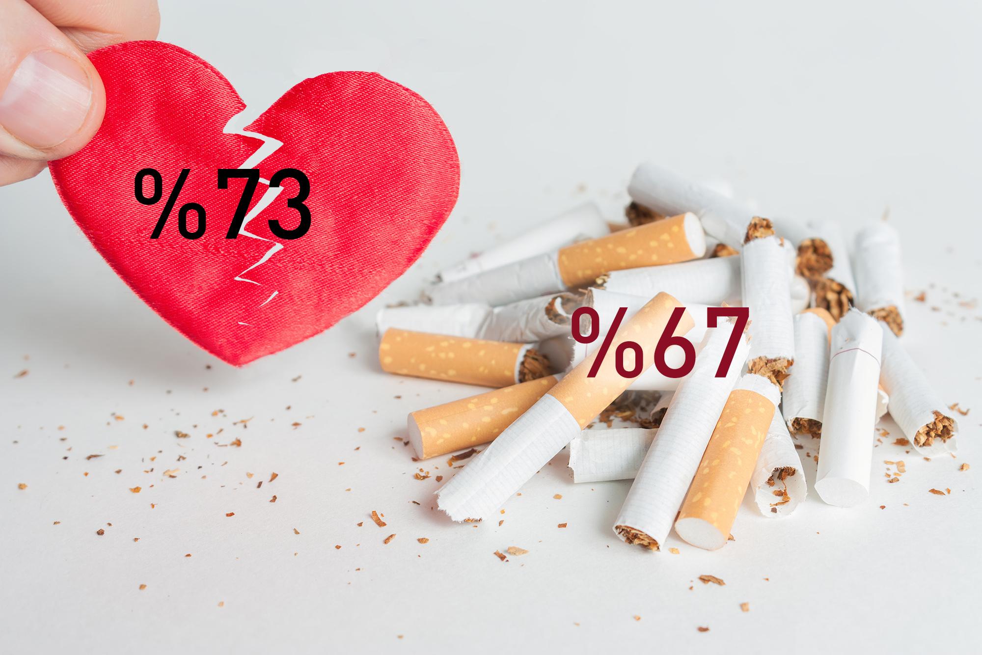 Türkiye'deki bağımlılar için sigarayı bırakmak neredeyse boşanma süreci kadar stresli