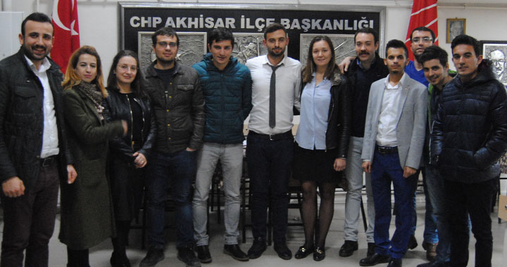 CHP Akhisar İlçe Örgütü gençlik kolları seçimi yapıldı