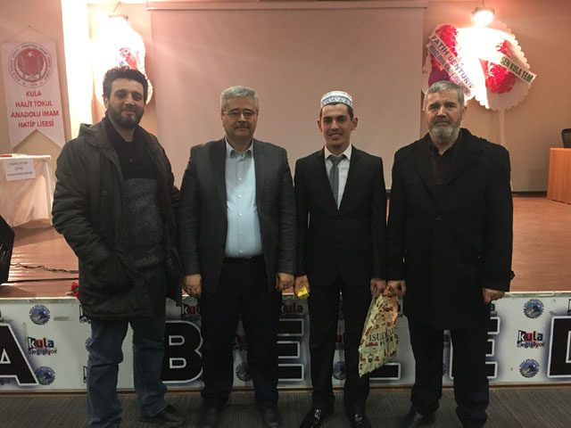 Akhisar Anadolu İmam Hatip Lisesi il birincisi oldu