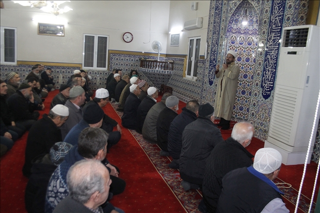 Akhisar'daki sabah namazı buluşmaları Hergelen Camiinde gerçekleşti