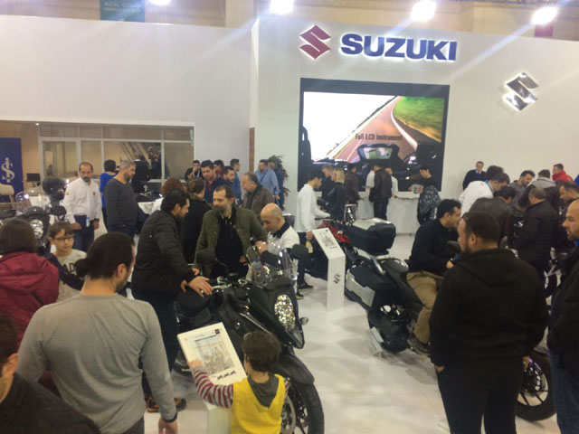 Motorcular Oda üyeleri Motobike 2018 İstanbul fuarına katıldı