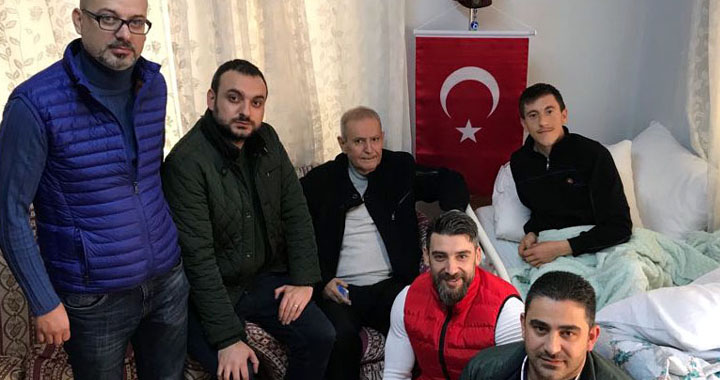 Beşiktaşlılar, Afrin Kahramanını ziyaret etti
