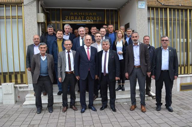 ATSO Başkan adayı Erdayıoğlu, Ziraat Odasını ziyaret etti