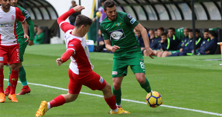T.M. Akhisarspor hazırlık maçında 2-2 berabere kaldı