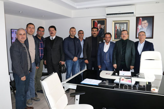 ATSO Başkan adayı Boşnak, Milletvekili Aydemir’i ziyaret etti