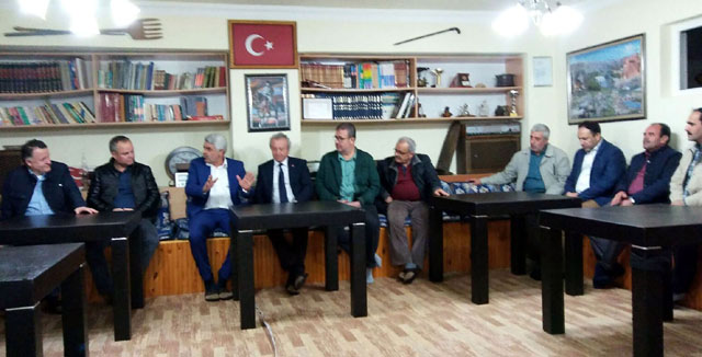 CHP' den Erzurumlular Derneğine nezaket ziyareti