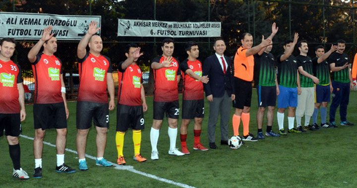 İlçe Adliyeler arası 6. halısaha futbol turnuvası başladı