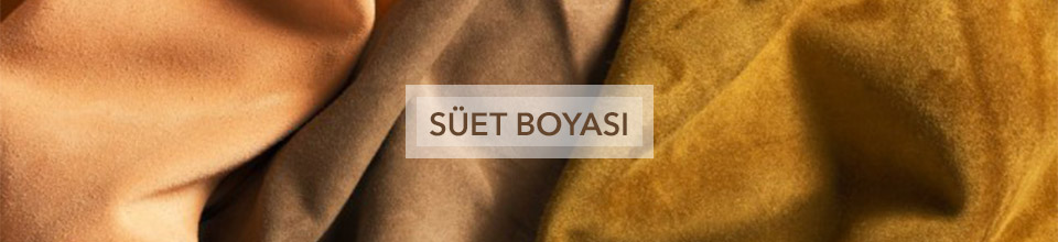 Süet Boyası | www.deriboyalari.com