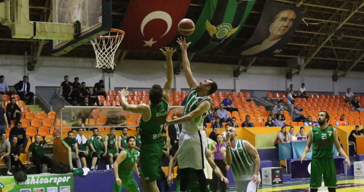 Türkiye Basketbol 1.Ligi Play-Off Çeyrek Finalde Akhisar Belediye 2 maçı da kaybetti