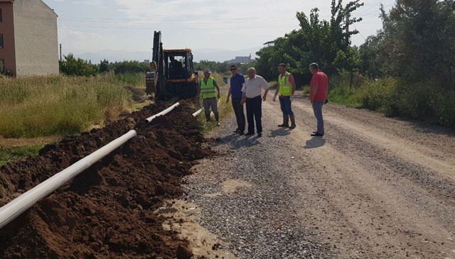 Efendi Mahallesi’ne yeni içme suyu şebekesi