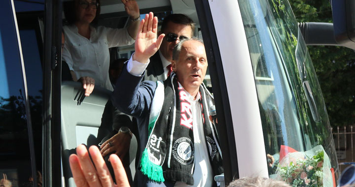 CHP Cumhurbaşkanı Aday Muharrem İnce Akhisarlılara seslendi