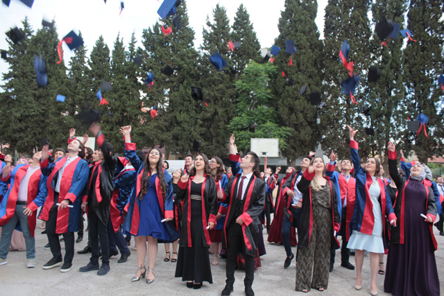 Çağlak Anadolu Lisesi 2018 mezunlarını uğurladı