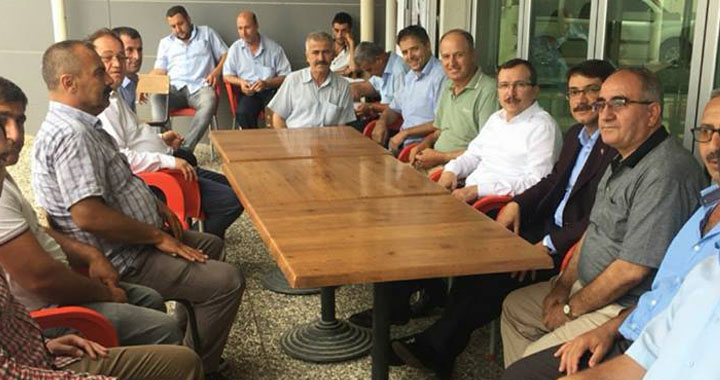AK Parti Manisa Milletvekili Uğur Aydemir, Şehzadeler ilçesinde destek istedi
