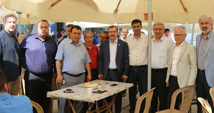 AK Parti Manisa Milletvekili Uğur Aydemir, sanayi esnafı ile buluştu