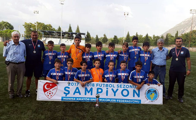 Akhisar Yıldırımspor, U12 yaş grubu Manisa ikincisi oldu