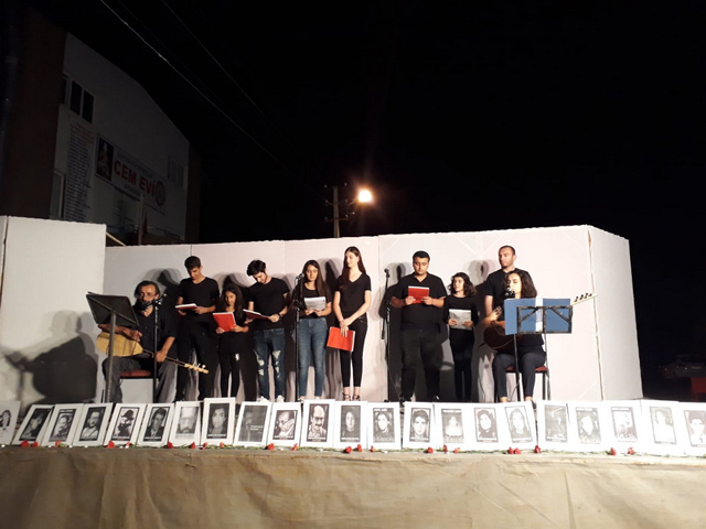 Akhisar Cemevi, Sivas katliamını 25'ci yılında andı