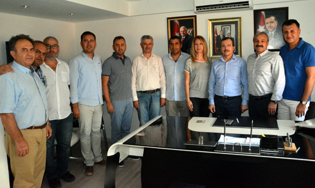 ATSO Başkanı Dr. Mehmet Ulusoy, Aydemir'i ziyaret etti