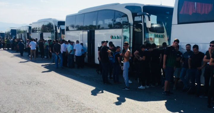 Akigolar Final maçı için 25 Otobüs Konya’ya gitti