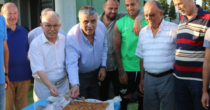 AK Parti Akhisar teşkilatından, Akhisar Belediyespor’a tebrik ziyareti