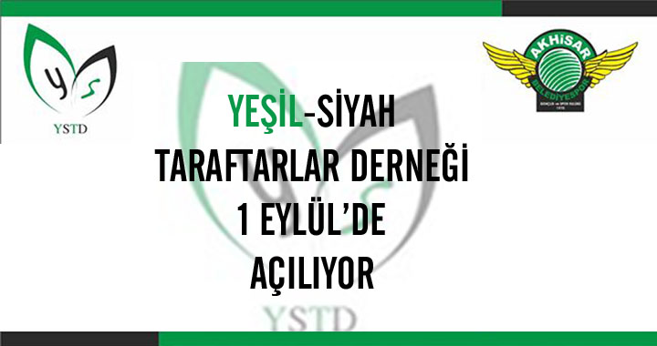 Yeşil-Siyah taraftarlar derneği 1 Eylül'de açılıyor