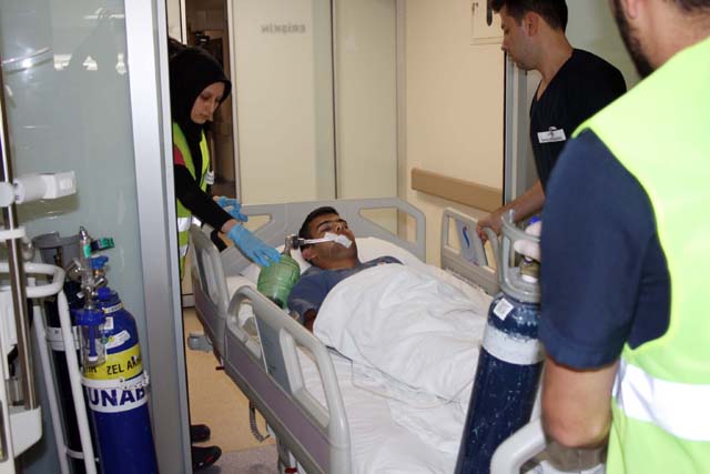 Özel Akhisar Hastanesi’nden hastane afet planı tatbikatı