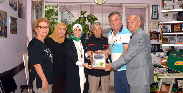 Akhisar Spor Adamları Derneği, Akhisar Haber’i ziyaret etti