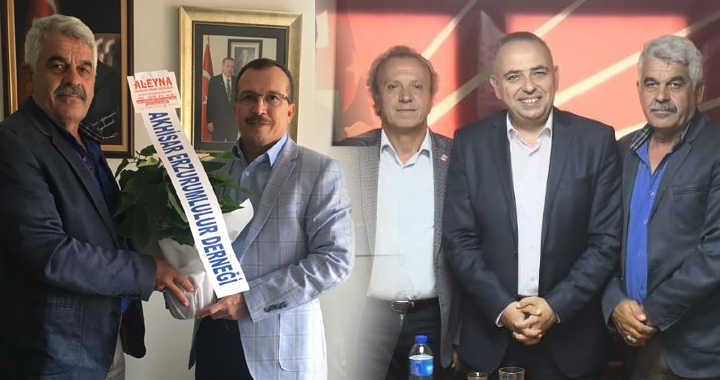 Erzurumlular, Akhisarlı Milletvekillerini ziyaret etti