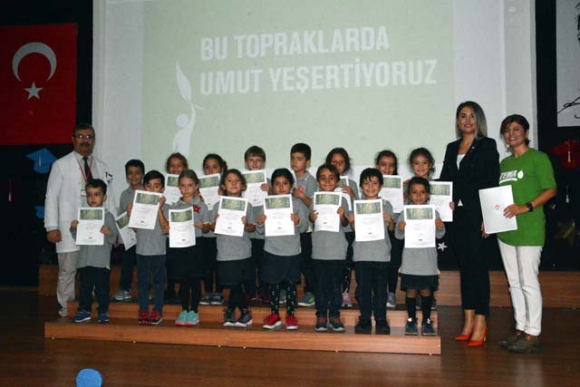 Akhisar Bahçeşehir İlkokulu ile Tema Vakfı elele!