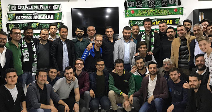 Akhisar Yeşil Siyah Taraftarlar Derneği ilk Genel Kurulu yapıldı