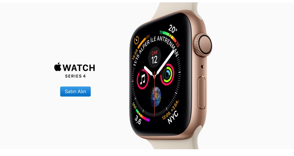 Apple Watch 4'üncü serisini Türkiye'de satışa başladı! İşte fiyatı