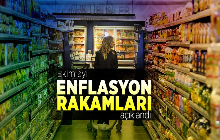 Ekim ayı enflasyon rakamları açıklandı