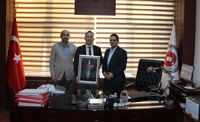 Halk Eğitim’den Cumhuriyet Başsavcısı Mustafa Akbulut’a ziyaret