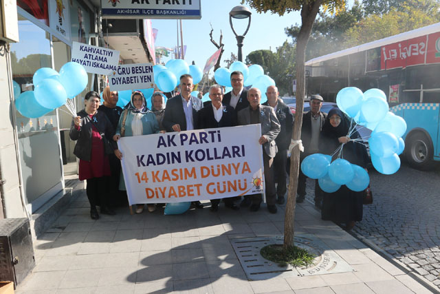 AK Parti Akhisar İlçe Kadın Kollarından diyabet farkındalığı