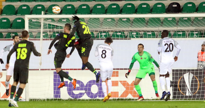 Akhisarspor, Avrupa'ya puanla veda etti