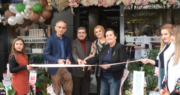 Gülcan-İbrahim Güzellik ve Saç Bakım Merkezi hizmete açıldı