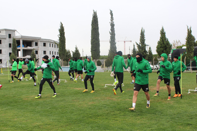Akhisarspor, Fatih Karagümrük maçı hazırlıklarını tamamladı