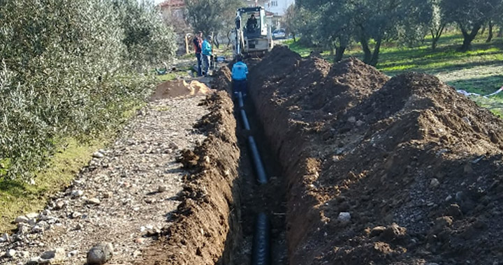 Ulucami’deki yeni yerleşimlere ek kanalizasyon şebekesi