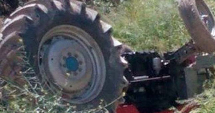 Akhisar’da traktör kazası 1 kişi hayatını kaybetti