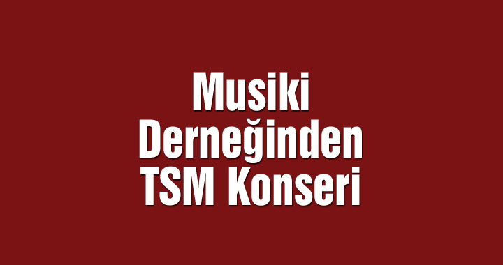 Musiki Derneğinden Türk Müziği konseri