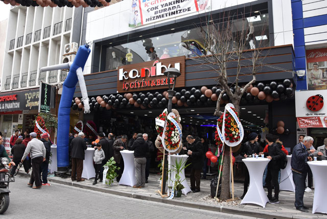 Kanibu İç Giyim & Bebe Mağazası Tahir Ün Caddesi'nde açıldı