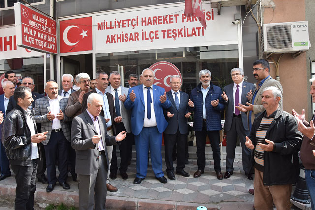 Alparslan Türkeş, vefatının 22. Yılında Akhisar’da anıldı