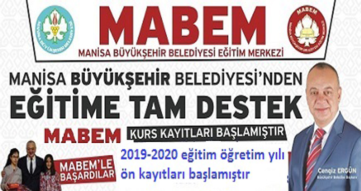 MABEM YKS-LGS ön kayıtları için son gün 15 Mayıs