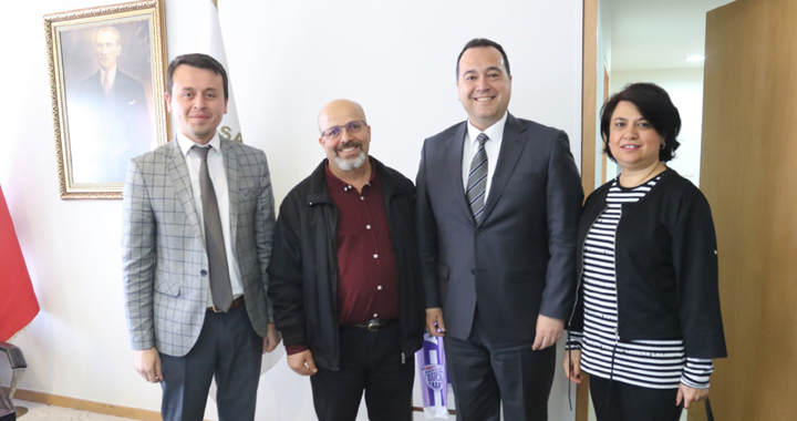 Özel Doğuş Hastanesi, Akhisar Belediye Başkanı Besim Dutlulu’yu ziyaret etti