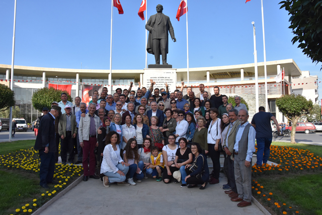 CHP İlçe teşkilatından 1 Mayıs basın açıklaması