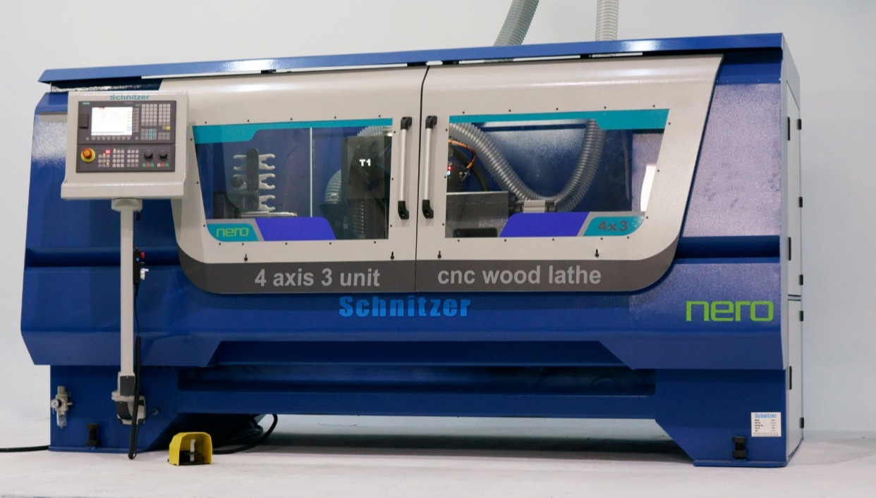 CNC Ağaç Torna – Schnitzer Makine