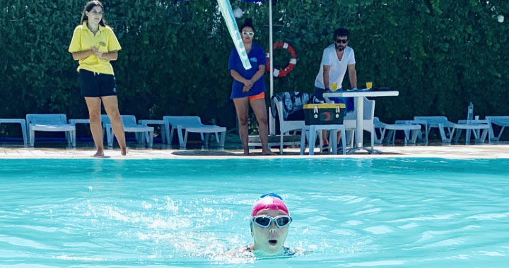 Ege Yüzme Akademide ilk tur yapılan yüzme sınavınla tamamlandı