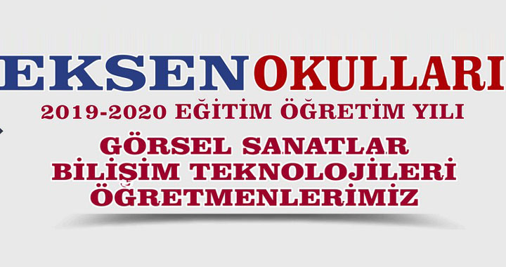 Eksen Okulları, görsel sanatlar ve bilişim teknolojileri bölümünü tanıttı