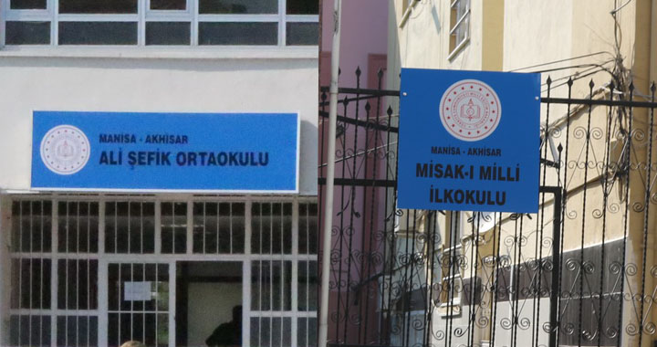 Misak-ı Milli İlkokulu ve Ali Şefik Ortaokulu farklı binalarda