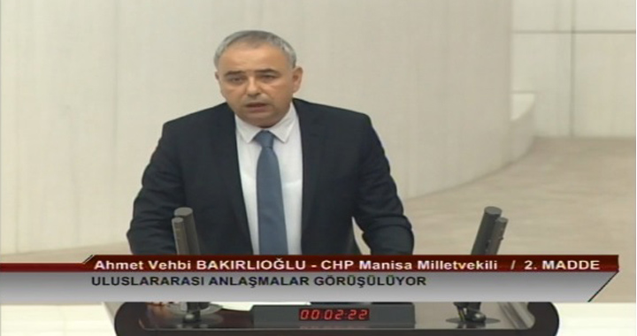 Bakırlıoğlu, Mecliste haklarını alamayan madencileri konuştu