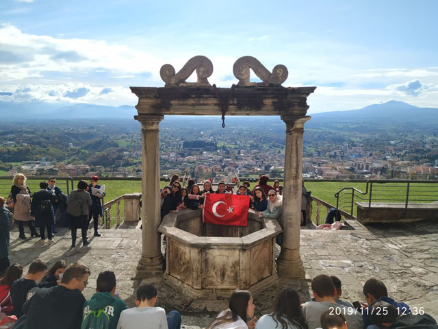 Şehit Ali Aksoy Ortaokulu İtalya’daydı